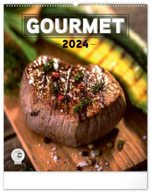 Nástěnný kalendář Gourmet 2024 48 × 56 cm