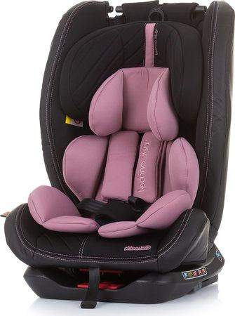 CHIPOLINO Autosedačka Techno 360 Isofix 0-36 kg Rose water