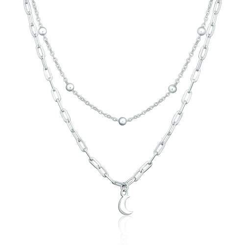 JVD stříbrný náhrdelník SVLN0413X610050