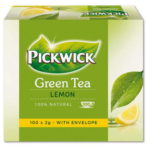 Pickwick Zelený s citronem 100 x 2 g