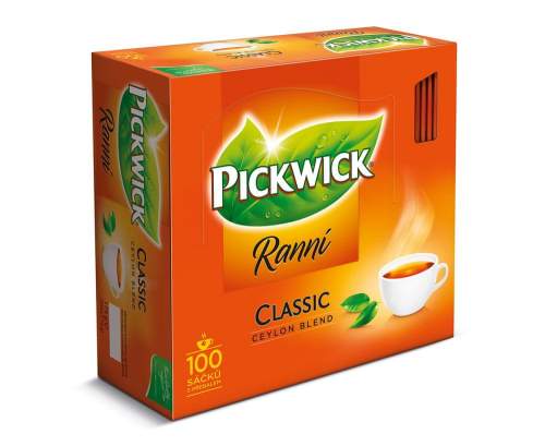 Pickwick Černý čaj Ranní 100 x 1,75 g