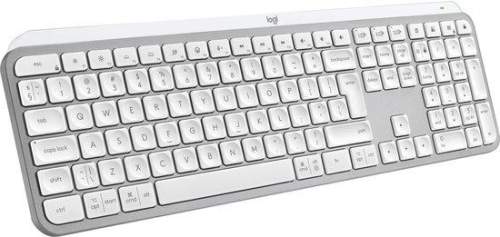 Logitech klávesnice Wireless MX Keys S Pale Grey Bolt 920-011588