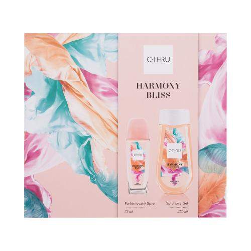 C-THRU Harmony Bliss sada tělový sprej 75 ml + sprchový gel 250 ml pro ženy