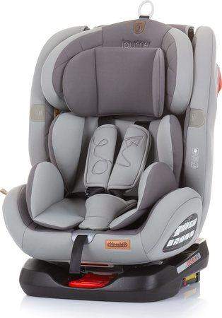 CHIPOLINO Journey otočná 360 Isofix 0-36 kg Graphite