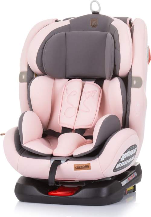 CHIPOLINO Journey otočná 360 Isofix 0-36 kg Rose Water