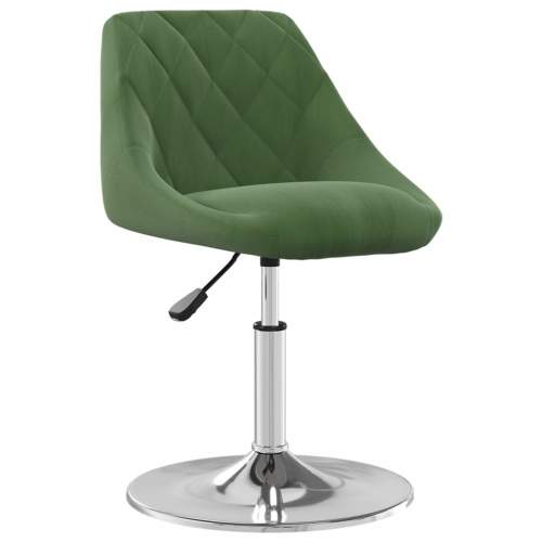 Dekorhome Barová židle samet / chrom Tmavě zelená