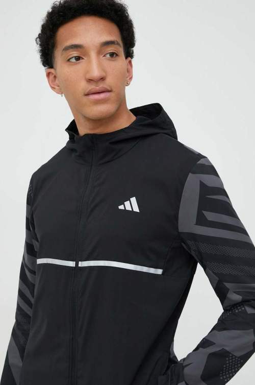 Adidas OTR SEASONAL JK Pánská běžecká bunda černá S