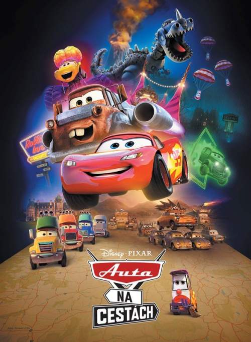 Egmont Auta - Na cestách - - Pixar Disney