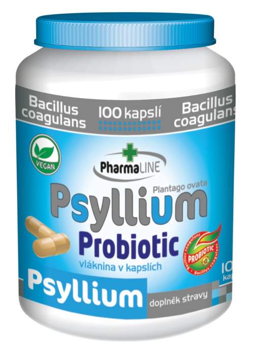 Psyllium Probiotic 100 kapslí