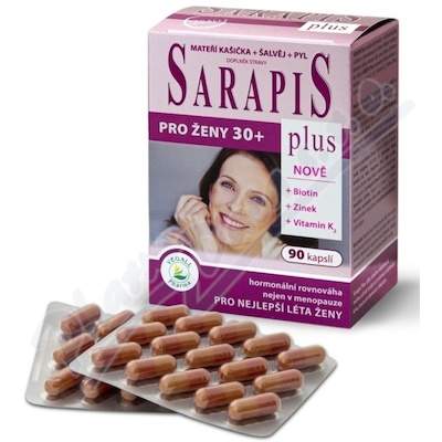 Sarapis Plus pro ženy 30 + 90 kapslí