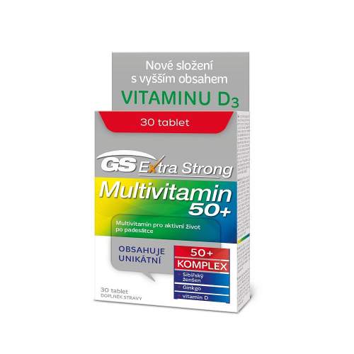 GS Extra Strong Multivitamin 50 + 30 tablet