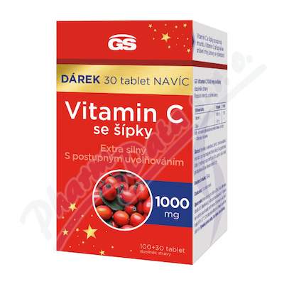 GS Vitamin C1000 se šípky tbl.100+30