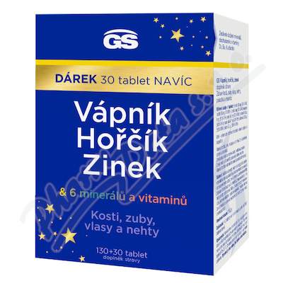 GS Vápník Hořčík Zinek tbl.130+30