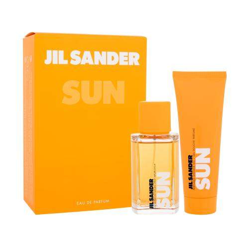 Jil Sander Sun 75 ml sada parfémovaná voda 75 ml + sprchový gel 75 ml pro ženy