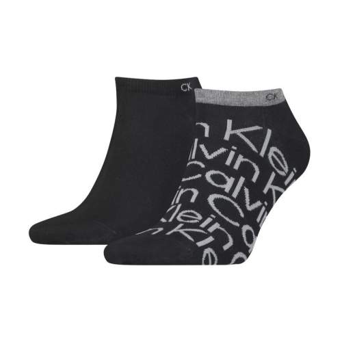 Calvin Klein pánské ponožky 2 páry černé 39/42