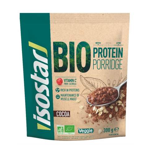 Isostar Protein Porridge Kaše Kakao Bio 300g