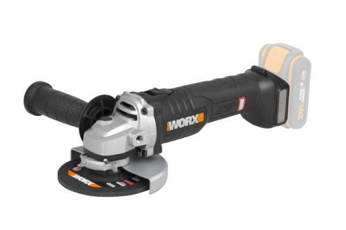 Worx orange WX812.9 - Aku úhlová bruska 20V - bez akumulátoru - Powershare