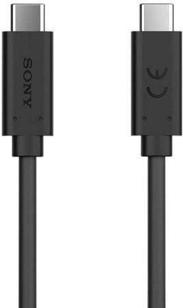 UCB-24 Sony USB-C/USB-C Datový Kabel Black Bulk