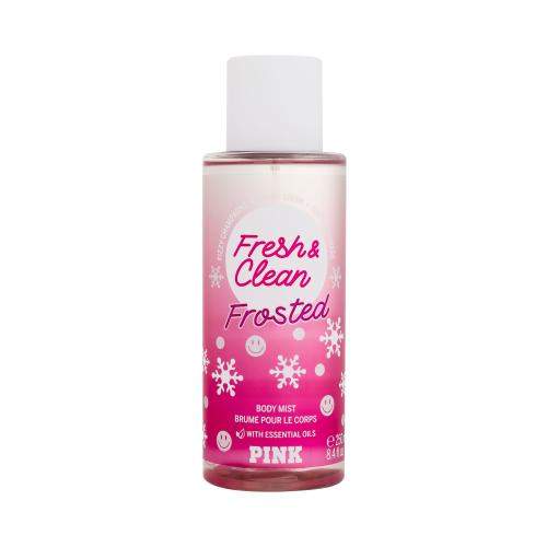 Victoria´s Secret Pink Fresh & Clean Frosted tělový sprej 250 ml
