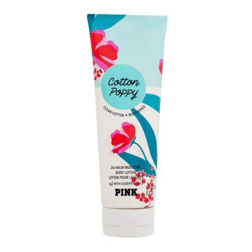 Victoria´s Secret Pink Cotton Poppy tělové mléko 236 ml