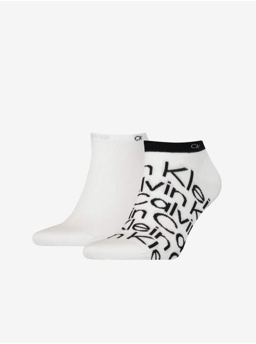 Calvin Klein Underwear Ponožky 2 páry Bílá 43-46