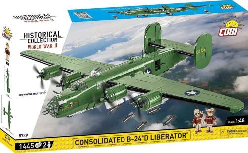 Cobi 5739 II WW Consolidated B-24D Liberator, 1:48, 1445 kostek
