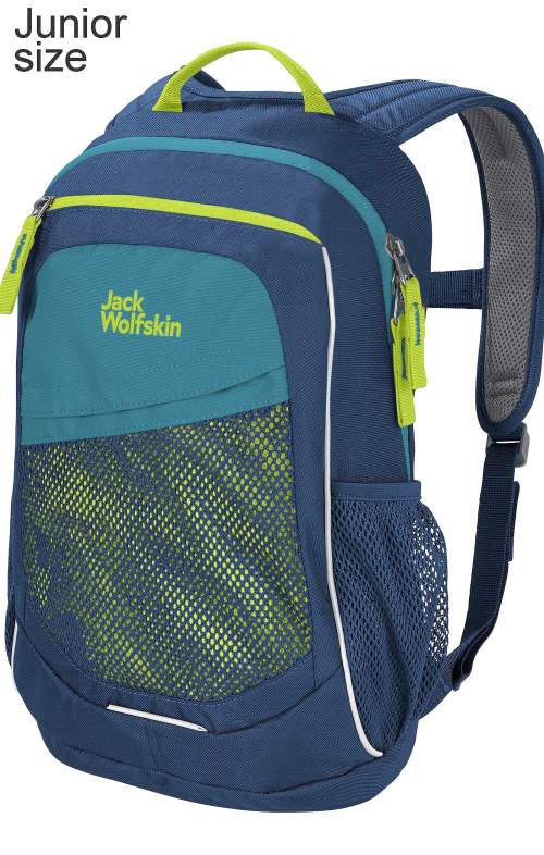 Jack Wolfskin Track Jack Dětský batoh modrá/zelená