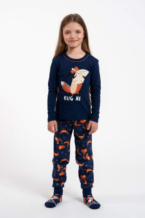 Italian Fashion Dívčí pyžamo Wasilla Tmavě modrá 6 let