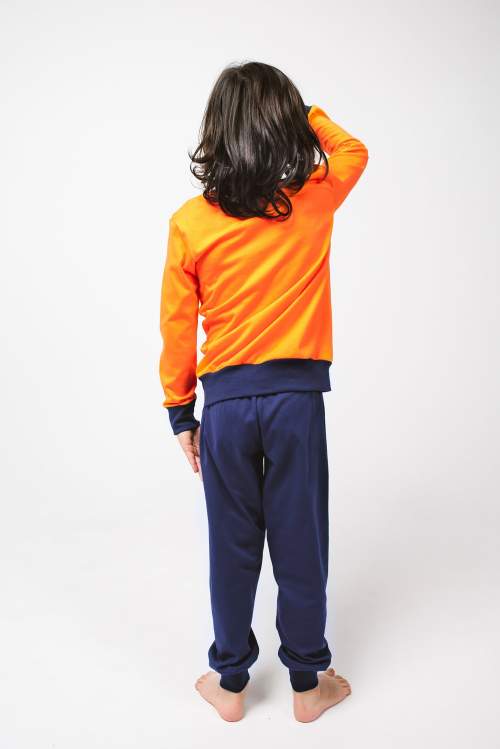 Italian Fashion Chlapecké pyžamo Remek Oranžová 6 let