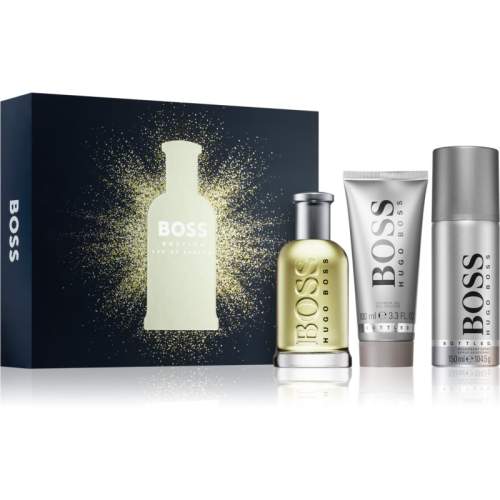 Hugo Boss BOSS Bottled toaletní voda 100 ml + parfémovaný sprchový gel + deodorant ve spreji 150 ml