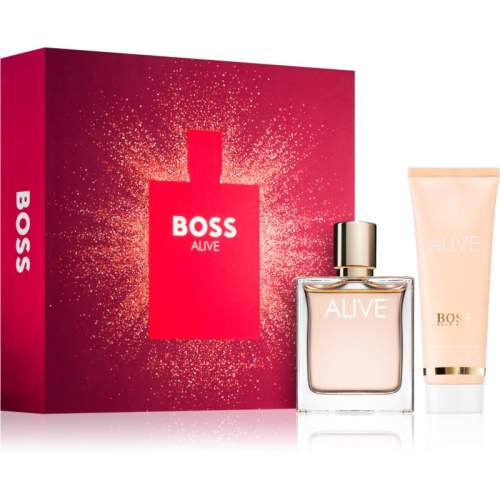 Hugo Boss Boss Alive EDP  dárkový set (parfémová voda 50 + tělové mléko 75ml)
