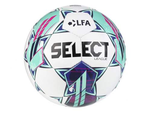 Select LEAGUE F:L 23/24 Zápasový fotbalový míč, bílá, veľkosť 5