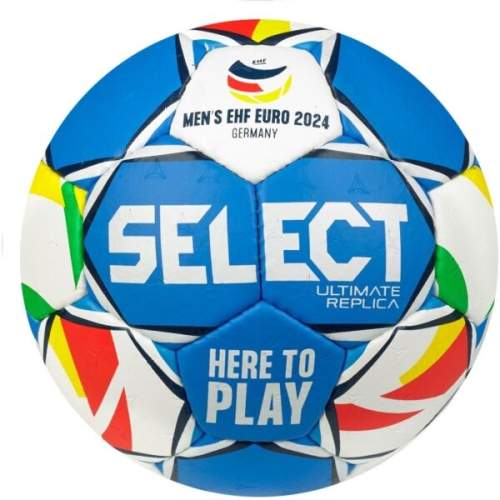 Select REPLICA EHF EURO MEN 2024 Házenkářský míč, bílá, veľkosť 3