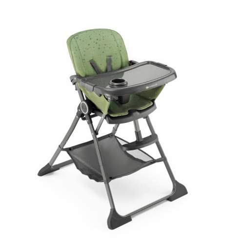 Kinderkraft Vysoká židle FOLDEE green
