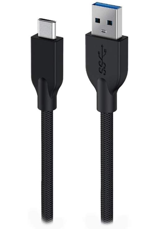 GENIUS nabíjecí kabel ACC-A2CC-3A 150cm USB-A na USB-C 3A QC3.0