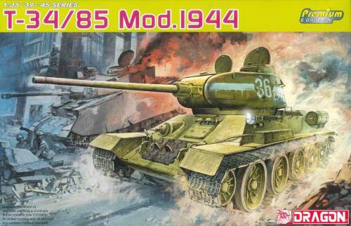 DRAGON Model Kit tank 6319 T-34/85 MOD.1944 1:35
