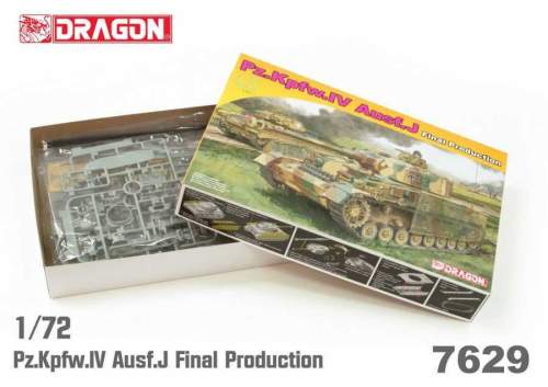 DRAGON Model Kit tank 7629 Pz.Kpfw.IV Ausf.J Final Production 1:72