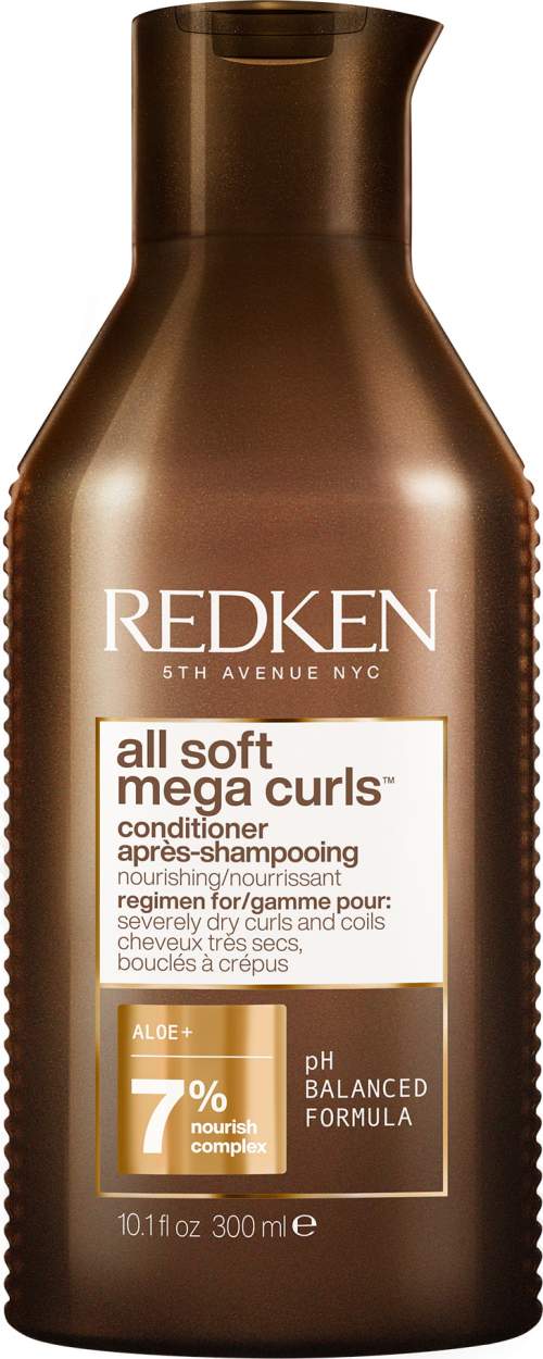 Redken All Soft Mega Curls kondicionér pro vlnité a kudrnaté vlasy 300 ml