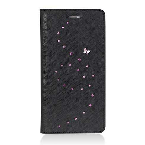 Swarovski puzdro Papillon Primo Flip Case pre iPhone 6 Plus/6s Plus Pink Mix
