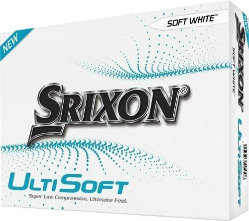 SRIXON ULTISOFT 12 pcs Golfové míčky, bílá, veľkosť UNI