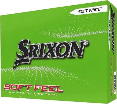 SRIXON SOFT FEEL 12 pcs Golfové míčky, bílá, veľkosť UNI