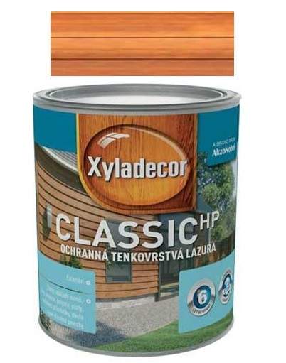 XYLADECOR Classic HP BPR 3v1 ochranná olejová tenkovrstvá lazura na dřevo 2.5 l Jedlová zeleň