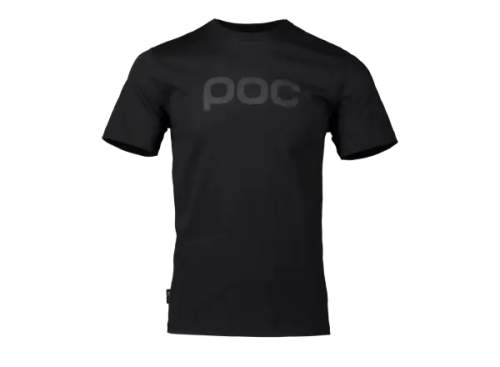 POC Cyklistické triko s krátkým rukávem - TEE - černá XS
