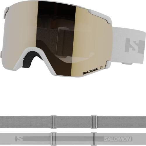 Salomon S/VIEW ACCESS Unisex lyžařské brýle, šedá, veľkosť UNI