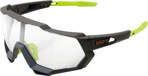 100% Speedtrap sportovní brýle Soft Tact Cool Grey/Photochromic