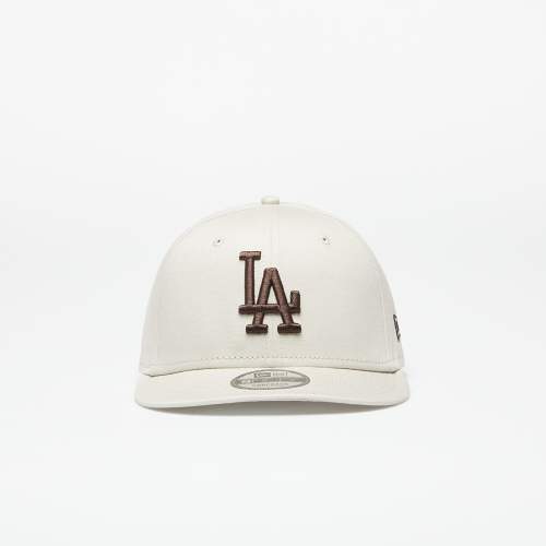 New Era Los Angeles Dodgers League Essential 9FIFTY Snapback Cap Stone/ Nfl Brown Suede