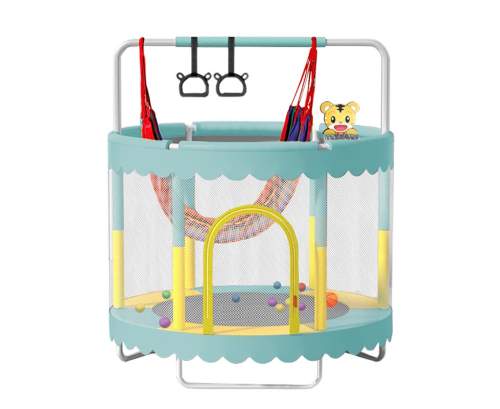 Sedco Dětská trampolína 150 cm s ochrannou sítí a vybavením
