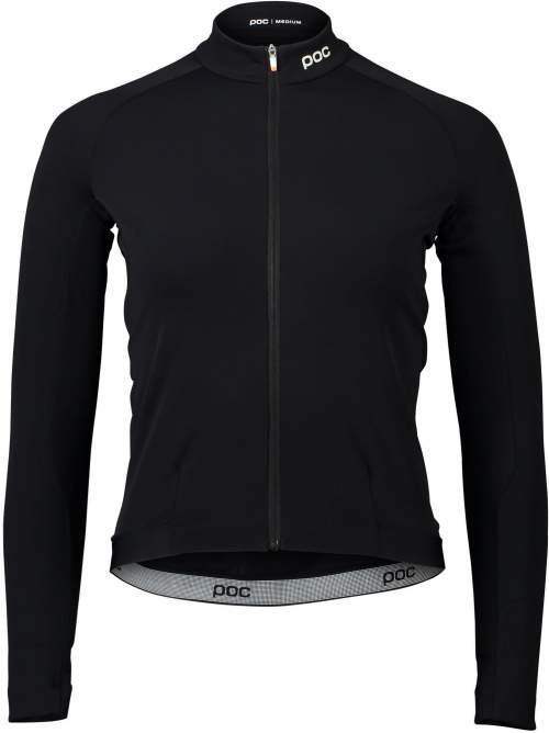 POC Cyklistický dres s dlouhým rukávem zimní - AMBIENT THERMAL LADY - černá XL