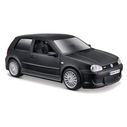 Maisto Volkswagen Golf R32 1:24 černá matná