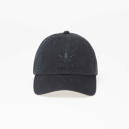 Adidas Adicolor Classics Trefoil Stonewashed Baseball Cap Black/ Black